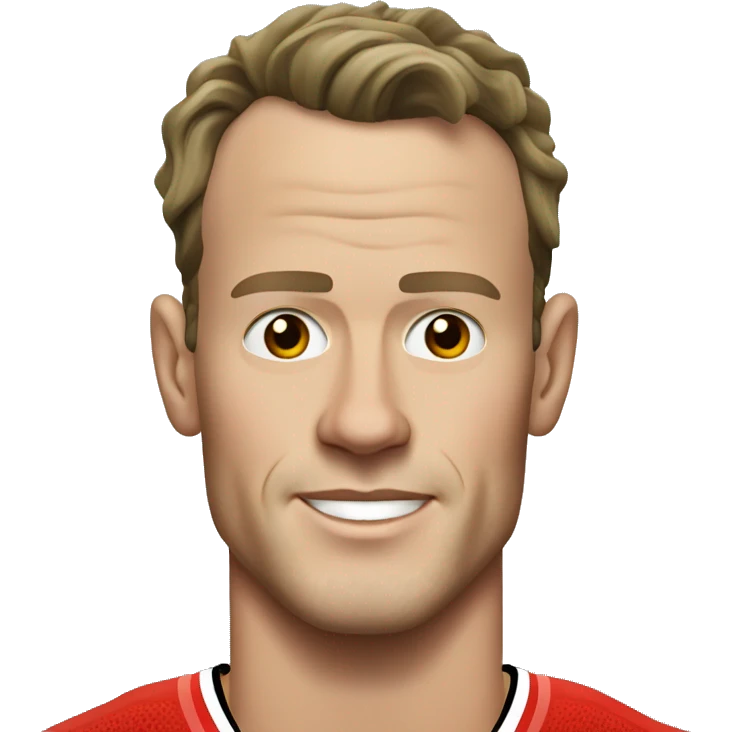 Jonathan Toews as beach bum emoji