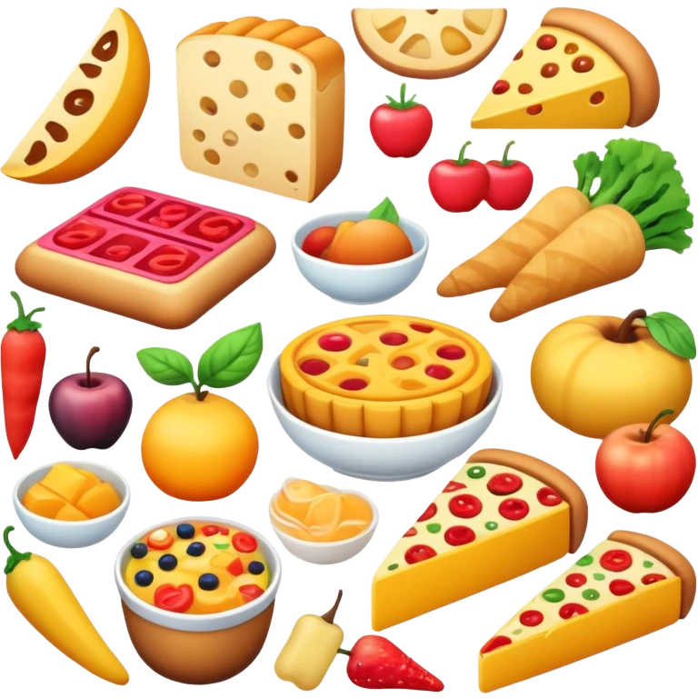 aesthetic food emoji