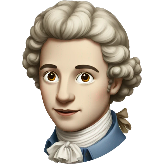 18th century Swiss young man emoji