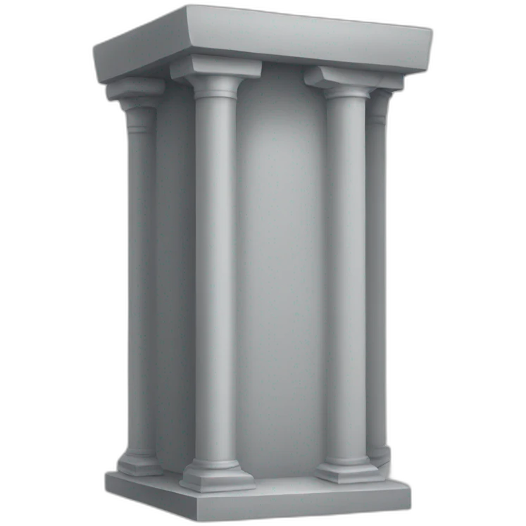 Pillar emoji
