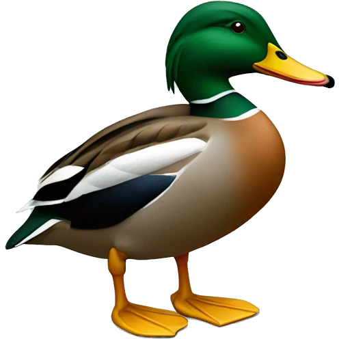 Mallard ducks emoji