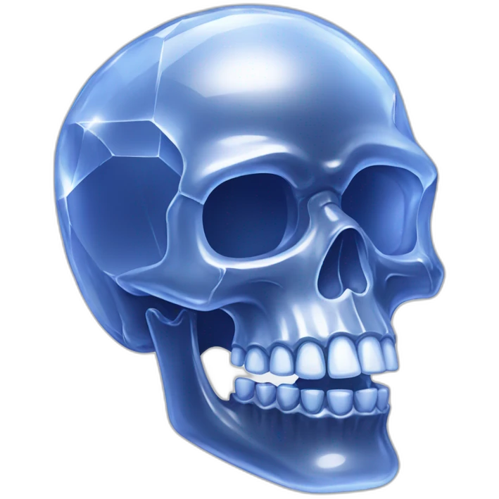 Crystal skull emoji