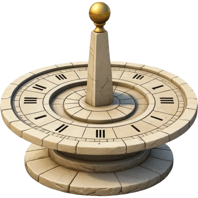 Sundial emoji