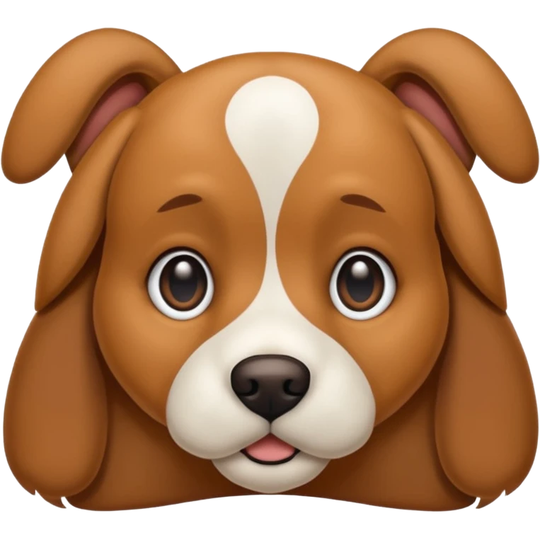 Un perro emoji