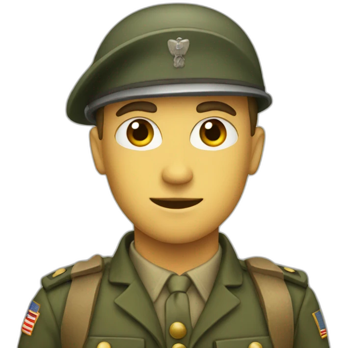 Worldwar soldier emoji
