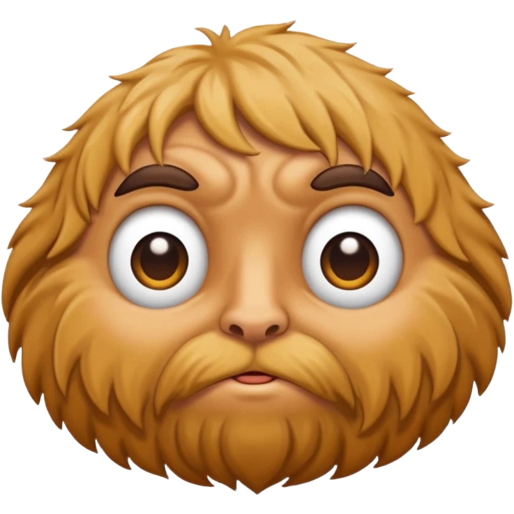 hairy testicles emoji