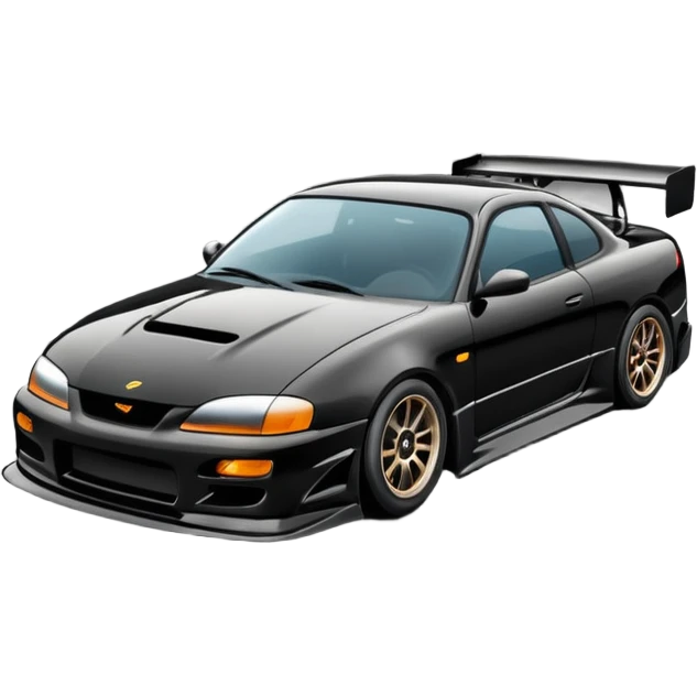 Car doing a drift emoji
