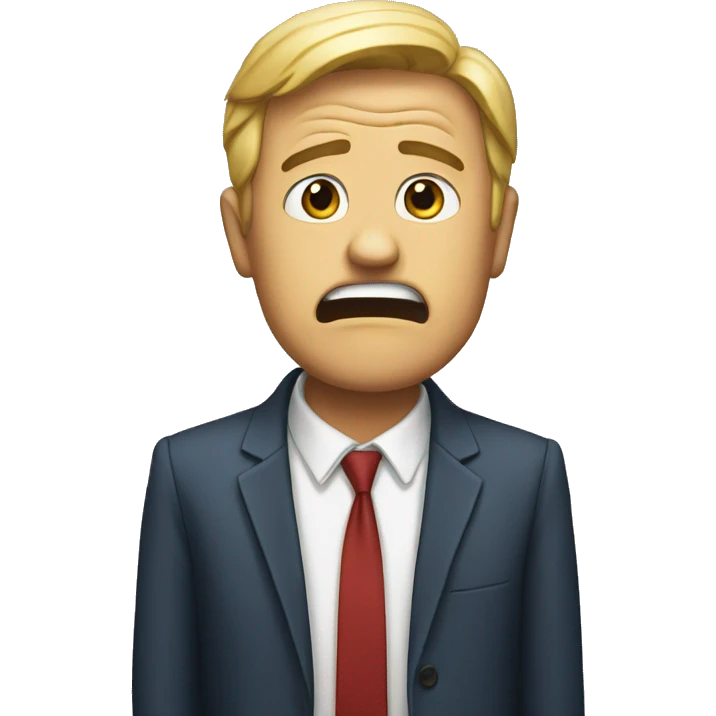 fear of politicians emoji
