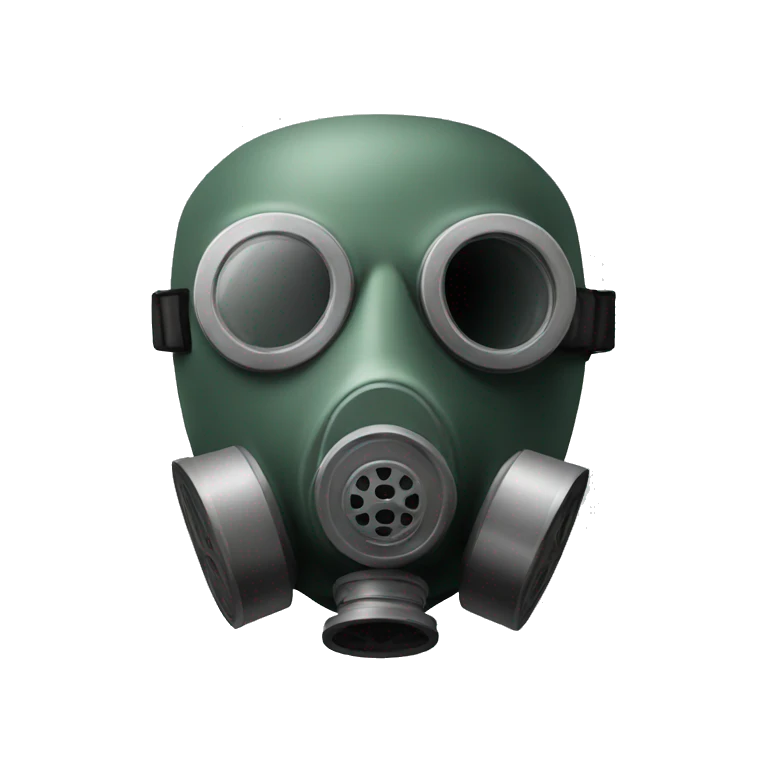 Gas mask emoji