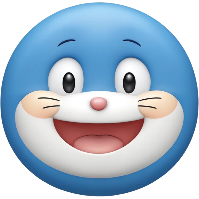 No don't create new emoji create the classic Doraemon emoji