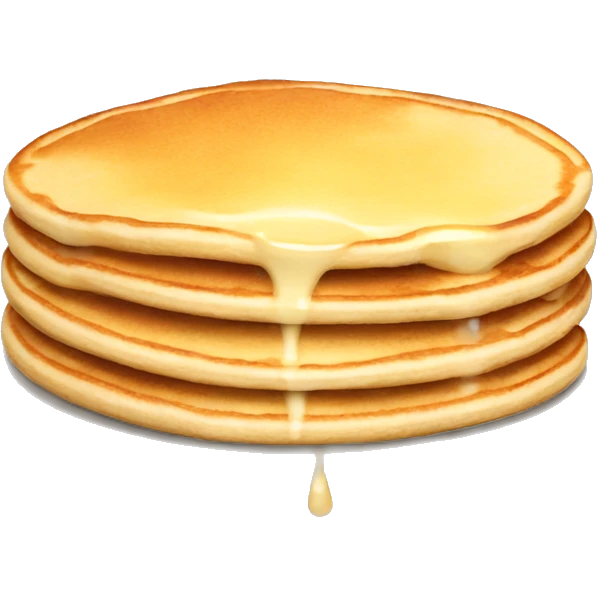 creamy pancake emoji