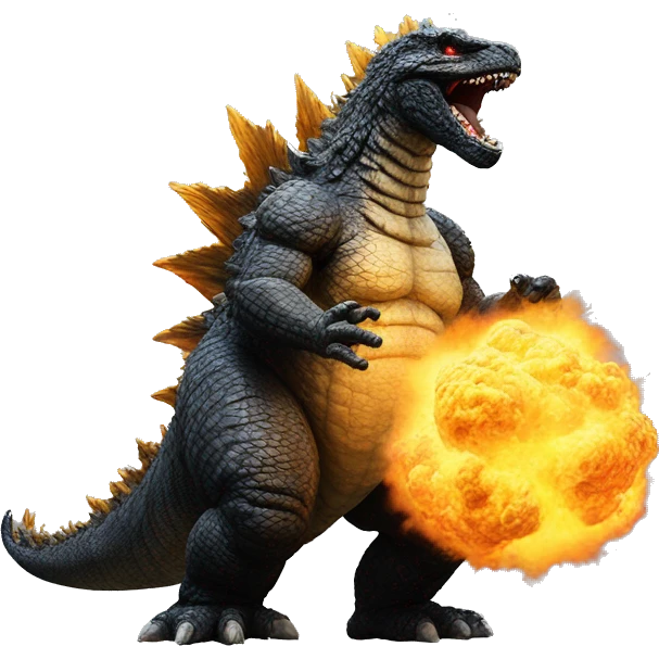 Thermonuclear Godzilla emoji