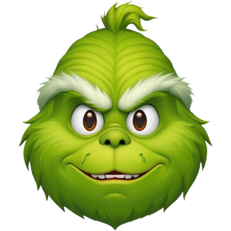 The grinch emoji