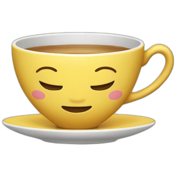 dancing teacup emoji