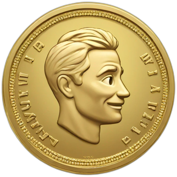 ggold coin  emoji