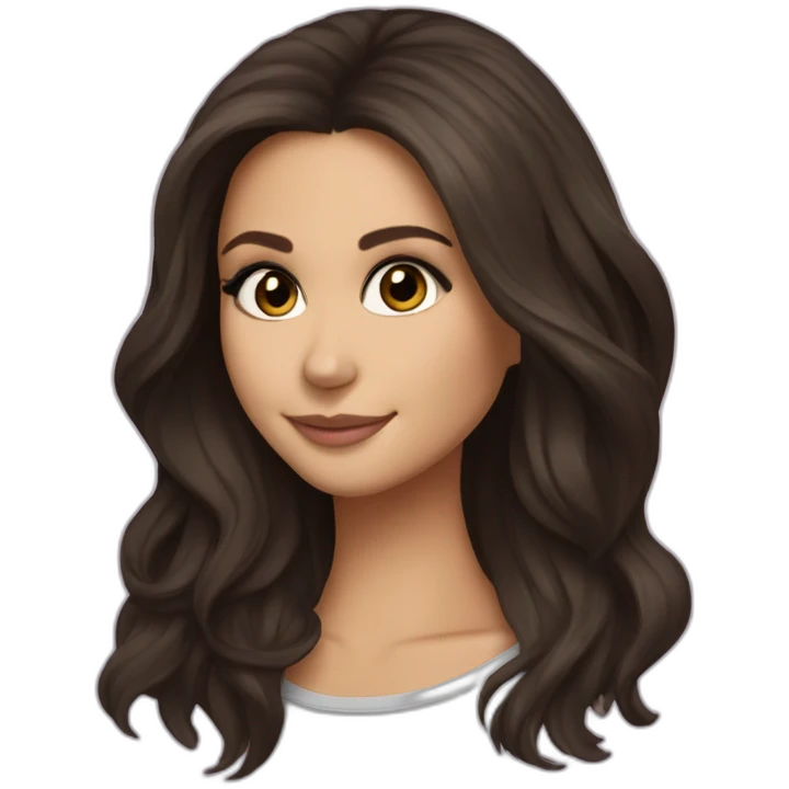 nina dobrev emoji