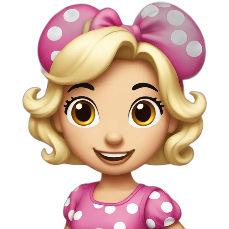 Minnie mouse emoji
