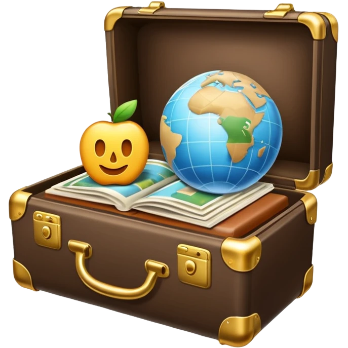 luxury travel items emoji