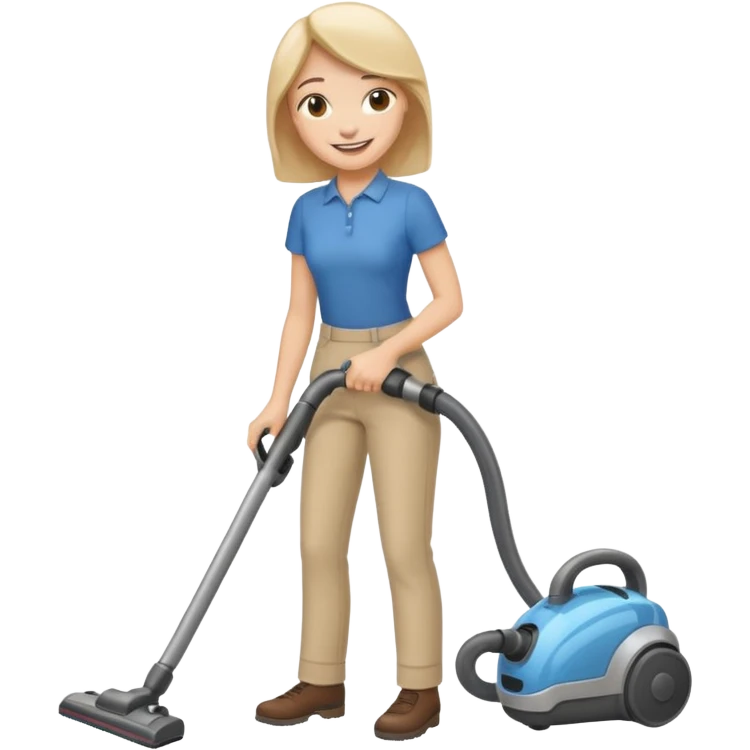 Emoji to encourage kids to do chores - should contain something about house chores, ok replace the broom with a vaccum emoji