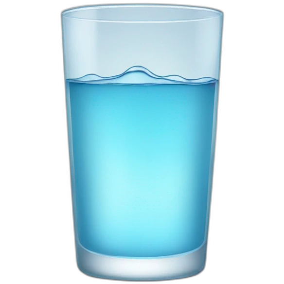 glass of water emoji