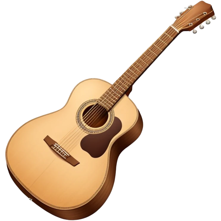 acoustic guitar emoji