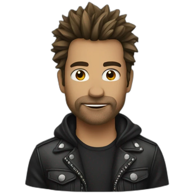 Rock star emoji