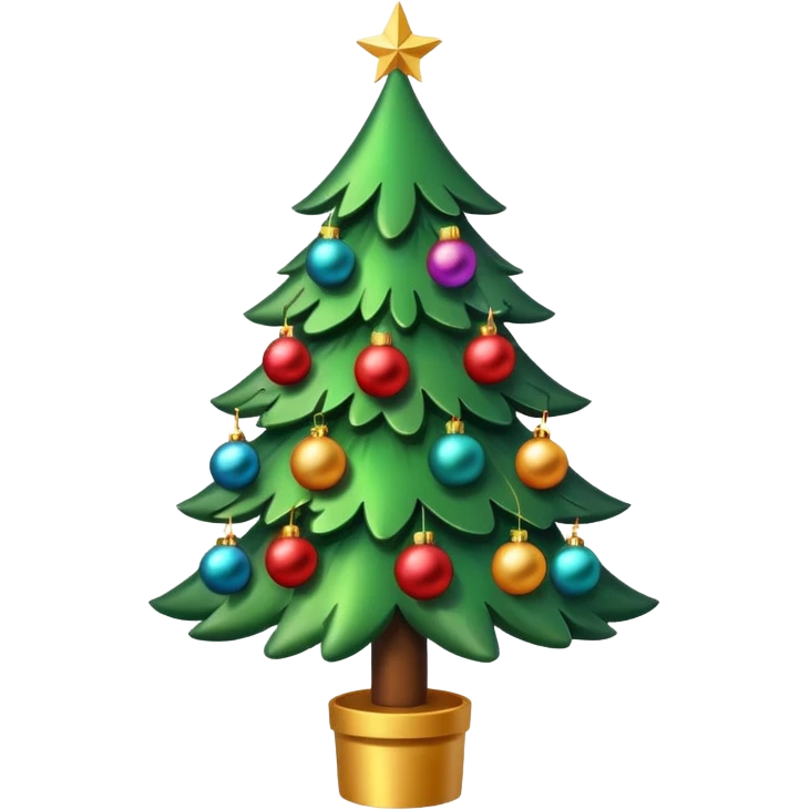 Christmas tree emoji