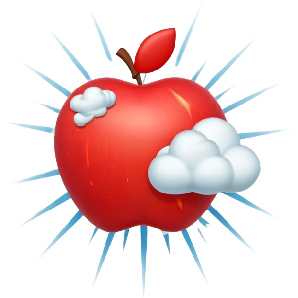 Create a 3D Apple-style emoji of a stylized explosion icon — abstract burst lines and a small cloud puff — combined with a circular red prohibition sign (slash). Keep it minimal, glossy, smooth, and friendly in Apple emoji style on a white background.

 emoji