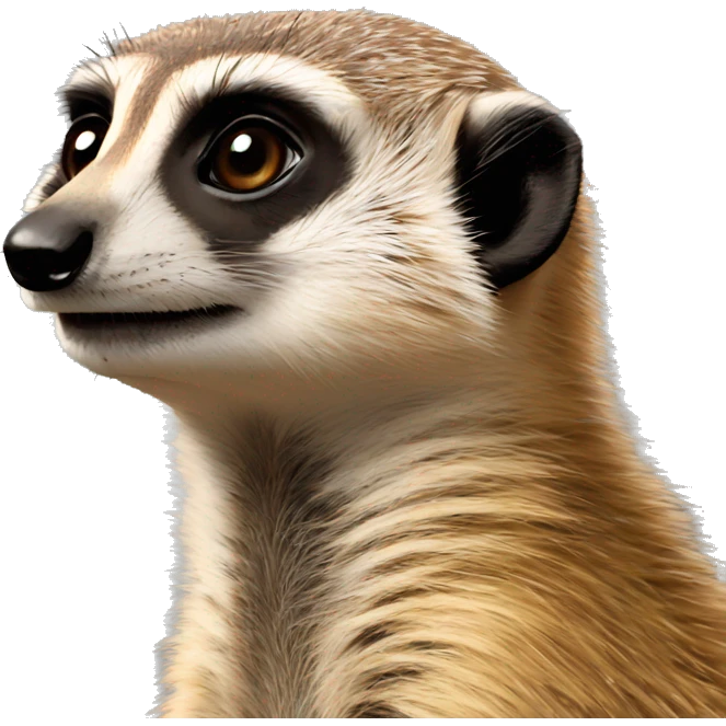 a meerkat emoji