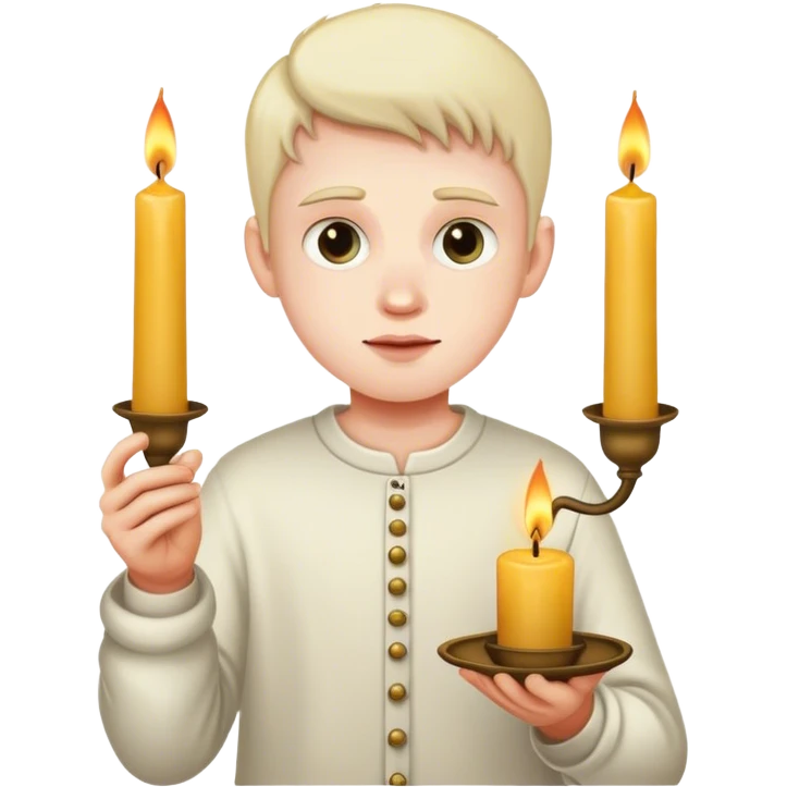 fartboy holding candles emoji