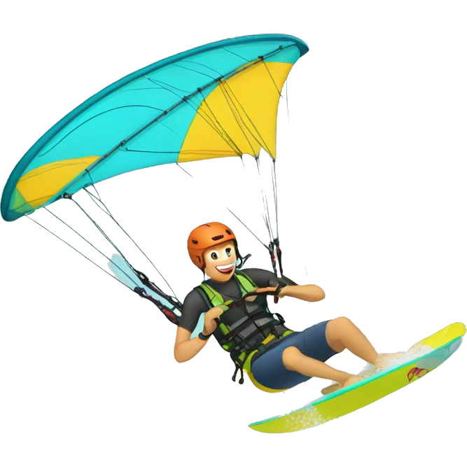kitesurfing emoji