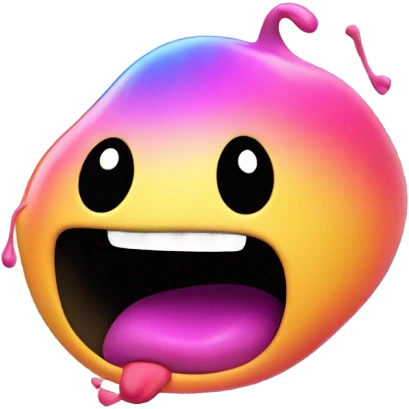 Blob headbanging hard emoji