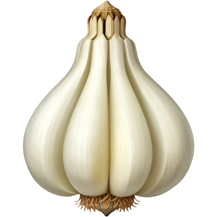 garlic with piece emoji