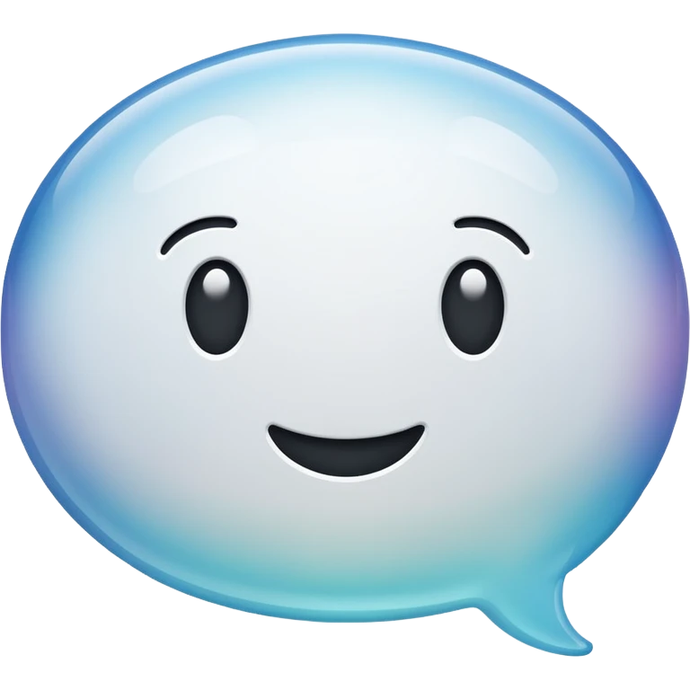 conversation bubble emoji
