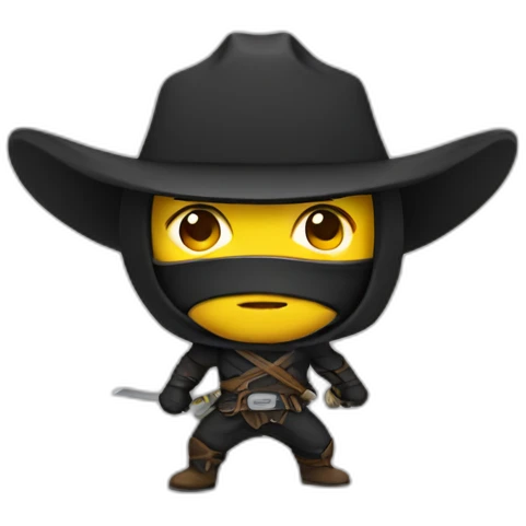 cowboy ninja emoji