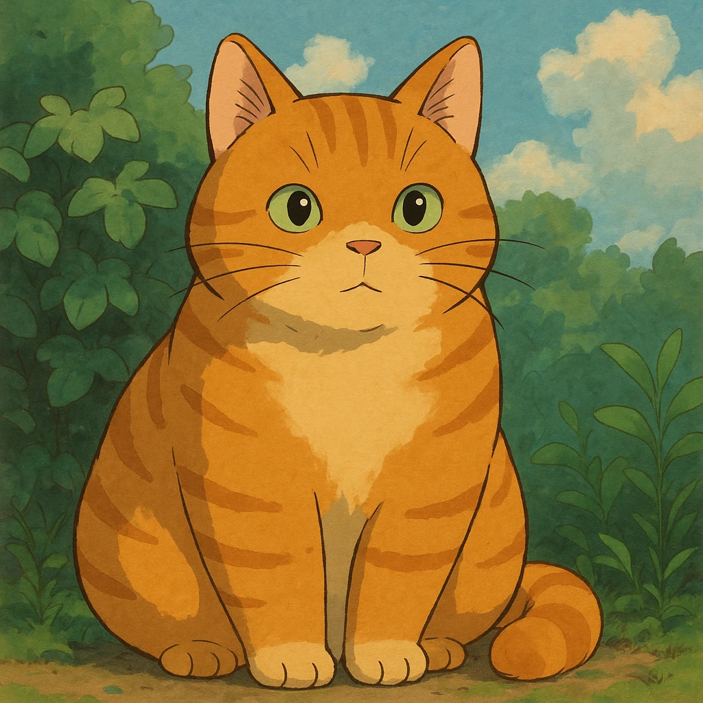 a cat emoji