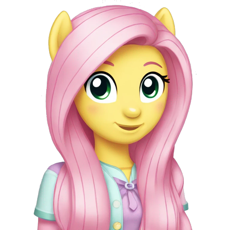 My little pony fluttershy emoji