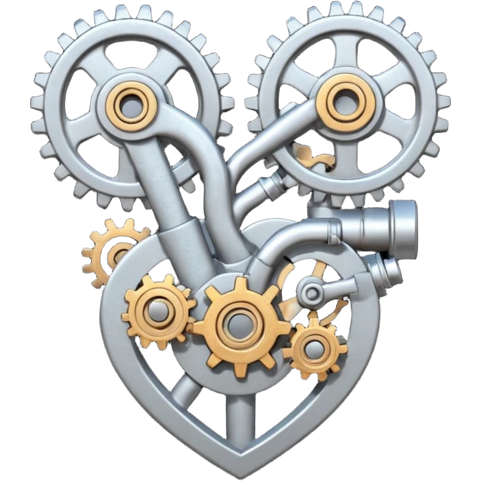 iron mechanical heart emoji