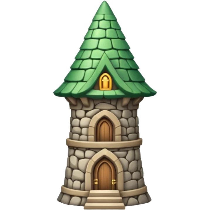 Elf Tower shy emoji