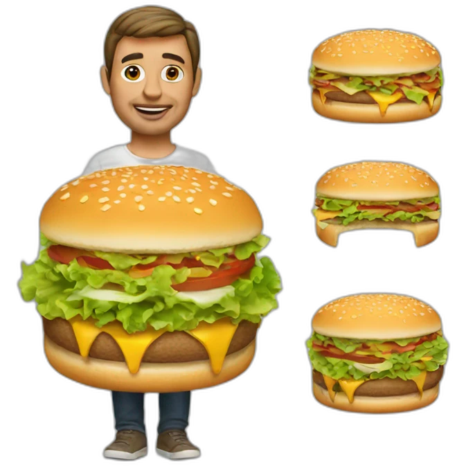 Big mac emoji