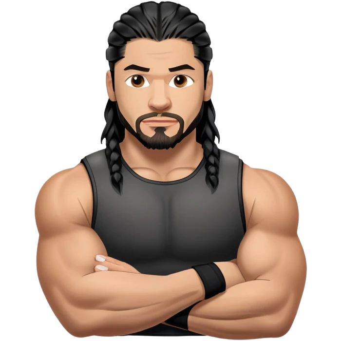 Roman Reigns WWE wrestler emoji