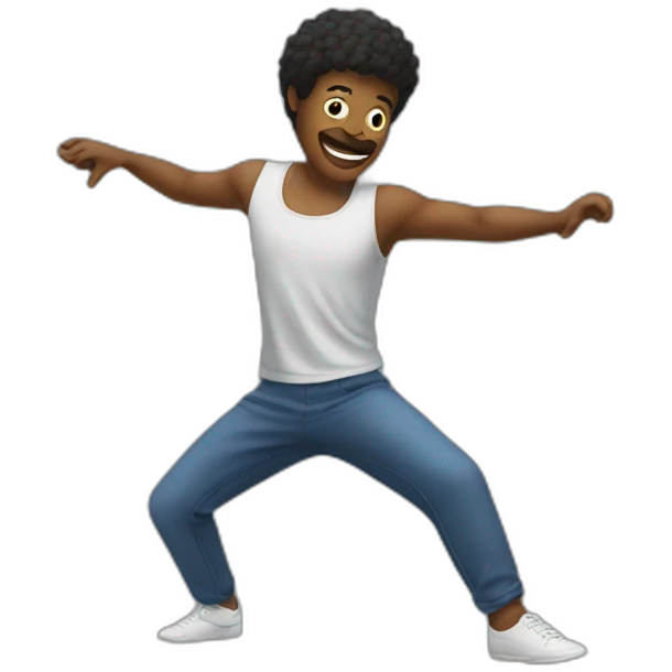 chat qui danse emoji