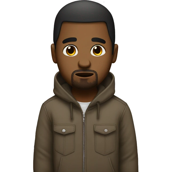 I want a bear that looks like Kanye west emoji