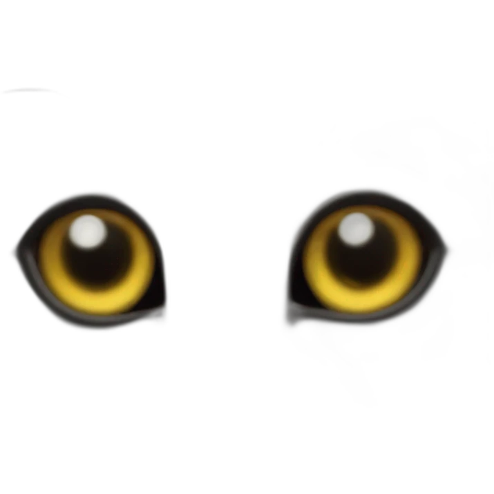 cat fisheye close-up emoji