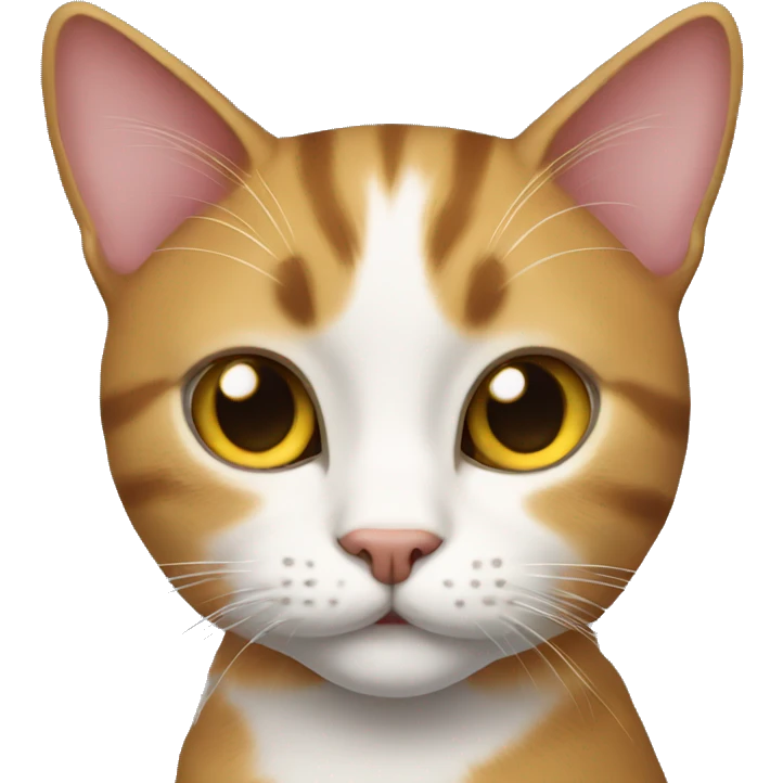 A cat  emoji