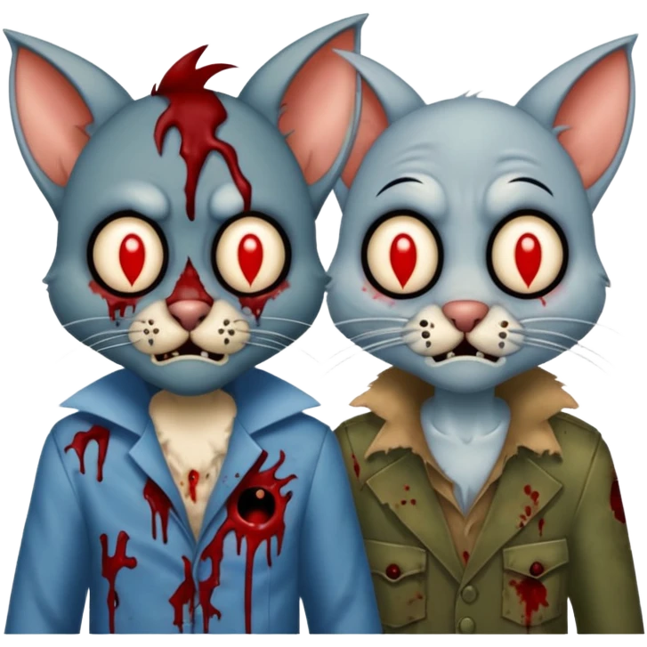 Zombie tom and jerry  emoji