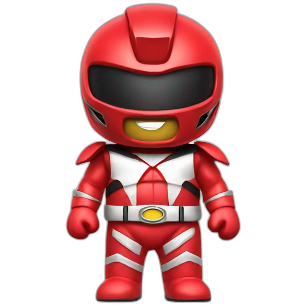 power ranger red emoji