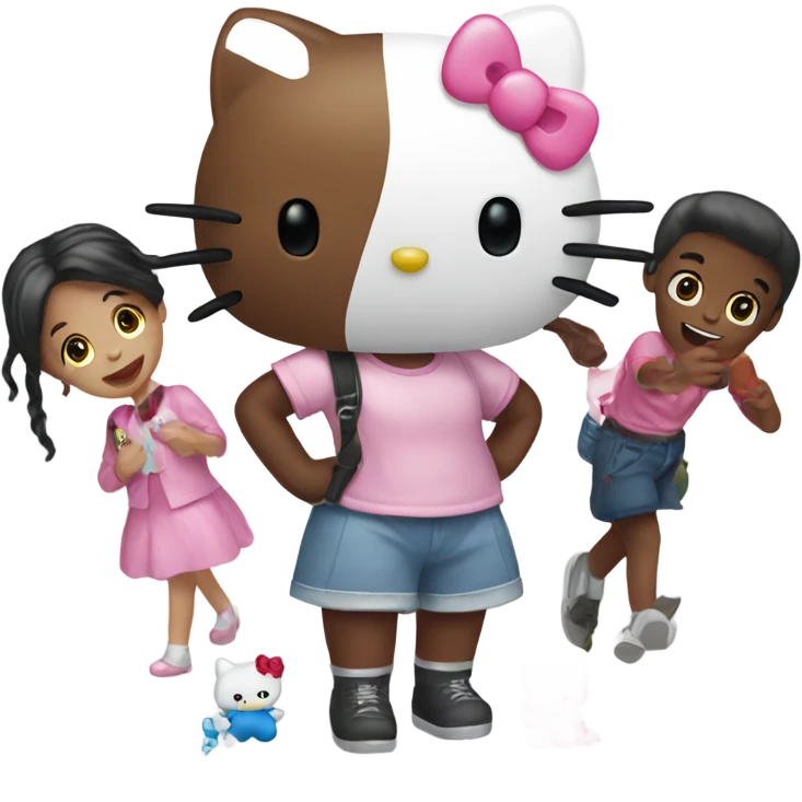 Hello kitty and friends  emoji