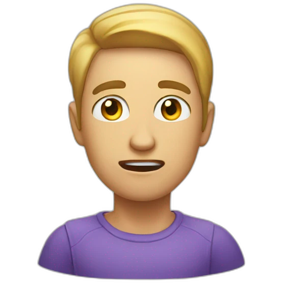 Shocking image on errors emoji