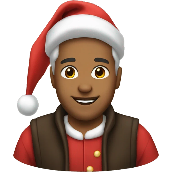Me as santa claus emoji